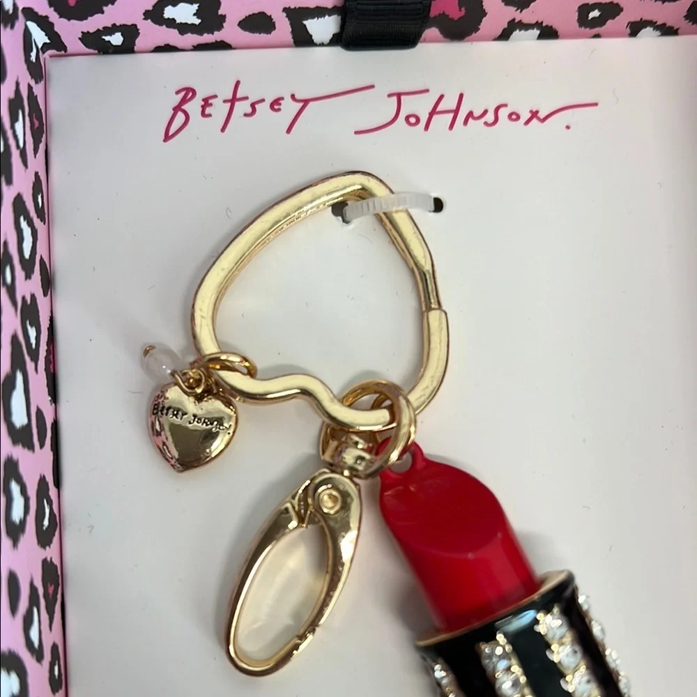 Betsey Johnson | Lipstick Bag Charm 💄 - Picture 3 of 5